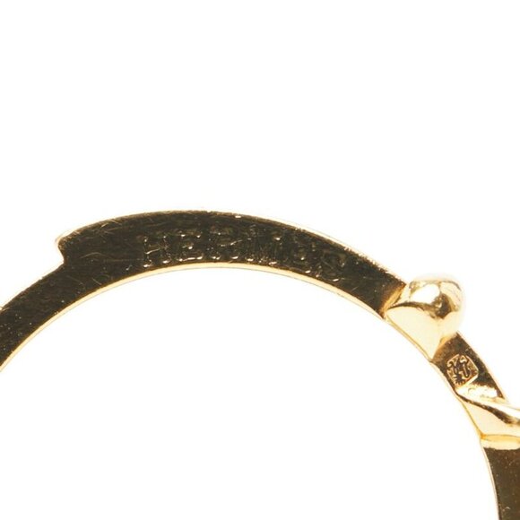 Hermes Santure Belt Motif Gold Plated